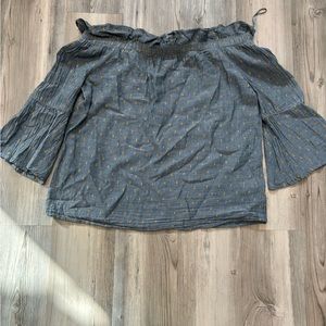B Collection By Bobeau off the shoulder blouse size Small